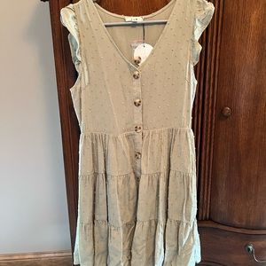 Sage Green Sun Dress